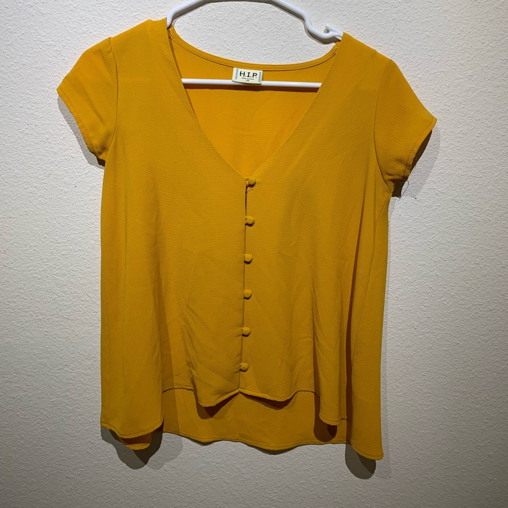 Mustard Blouse